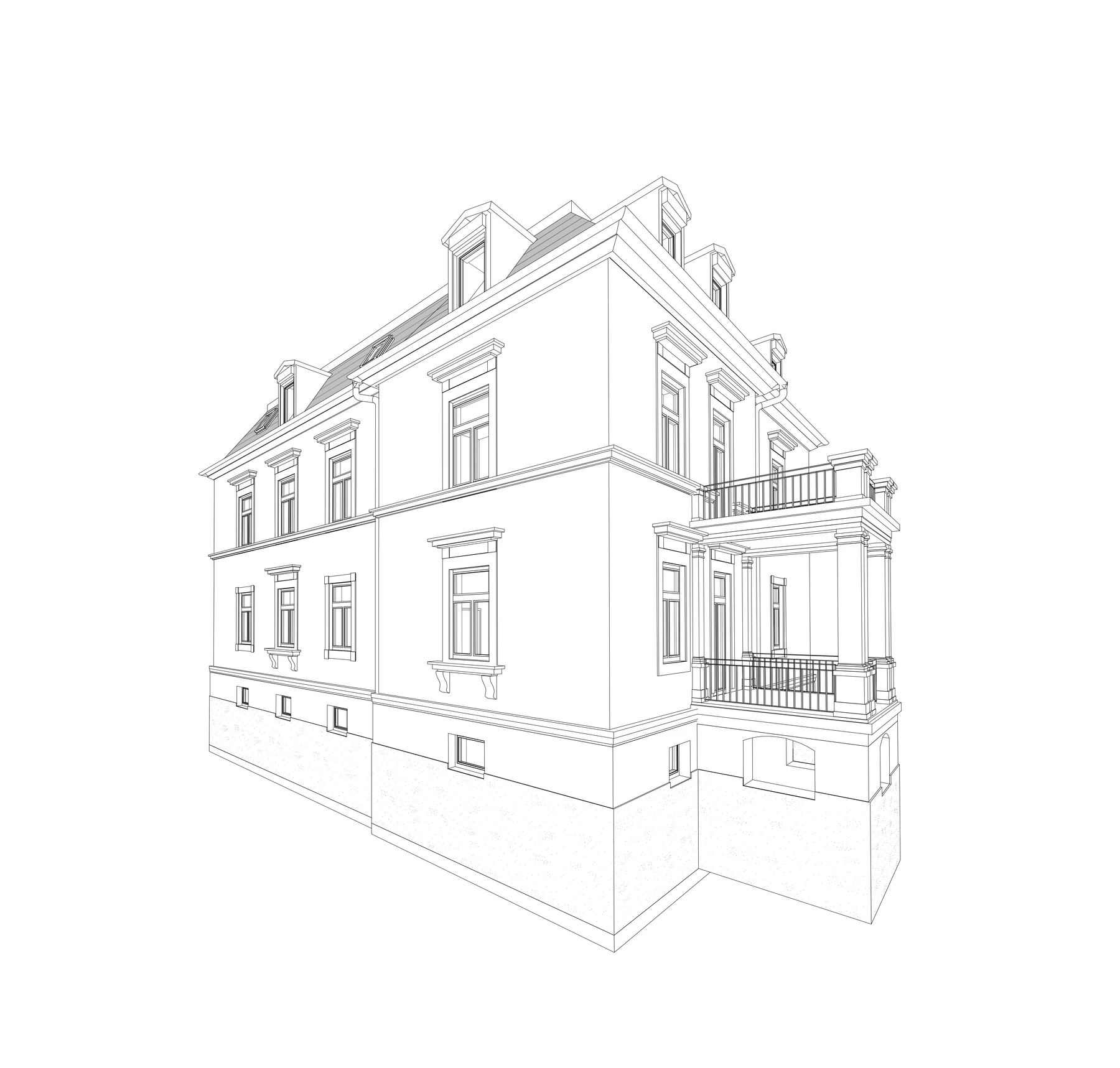 Nachher – sauberer CAD-Plan